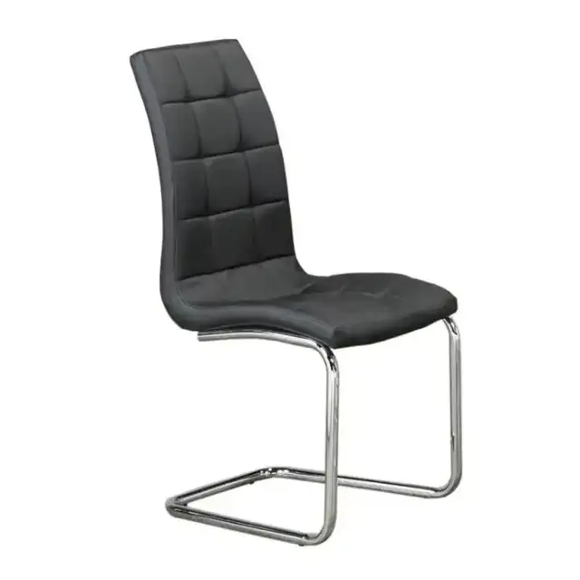 C 1750 - Chair (Black PU) — 1 Chair