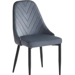 C 1532 - Chair (Dark Grey Velvet) — 1 Chair