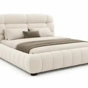 QUEEN LIFT BED FRAME - BEIGE