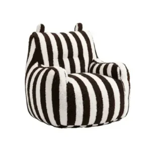 KIDS' CHAIR - BROWN/CREAM