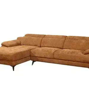 LHF SECTIONAL - BURNT ORANGE