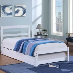 IF 416-39" Single Bed - White