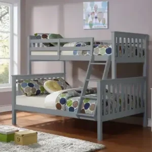 B 102 Single/Double Bunk Bed - Grey