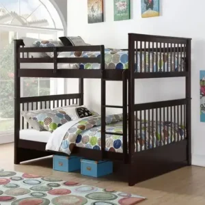 B 123 Double/Double Bunk Bed - Espresso