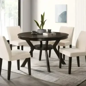 C 1085 - Chair (Creme Fabric) — 1 Chair