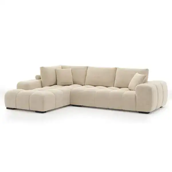LHF SECTIONAL - BEIGE