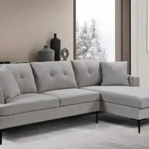 IF 9061 - RHF Sectional (Grey Fabric)