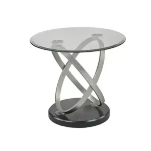END TABLE - SILVER/BLACK