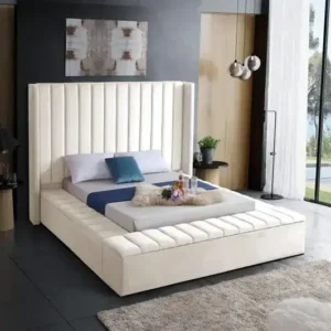 IF 5723 (Creme) - 60" Queen Bed
