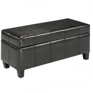 STORAGE OTTOMAN - ESPRESSO