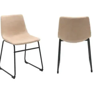 DINING CHAIR VINTAGE BEIGE — 1 Chair