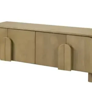 63'' TV STAND - NATURAL OAK