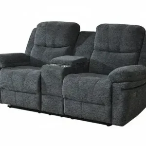 POWER RECLINER LOVE SEAT - CHARCOAL