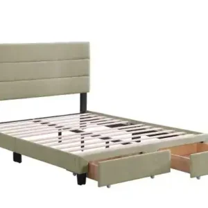 FULL PLATFORM STORAGE BED - OLIVE