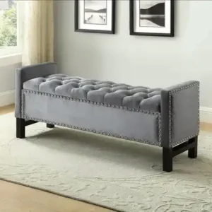 IF 6400 - Bench (Grey Velvet)