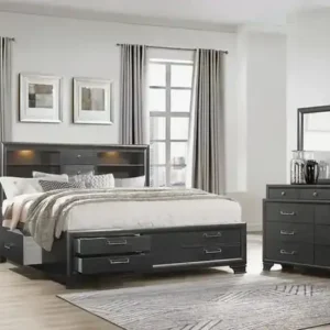 Jordyn-Grey 'Ava' - 54" Double Bedroom Set
