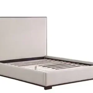 KING BED FRAME - BEIGE