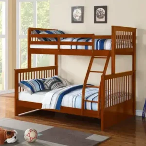 B 122 Single/Double Bunk Bed - Honey