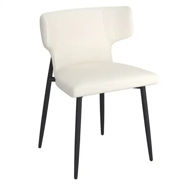 Olis Dining/Lounge Chair in Beige and Black — 1 Chair