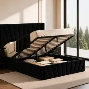 IF 5873 (Black) - 60" Queen Lift Bed