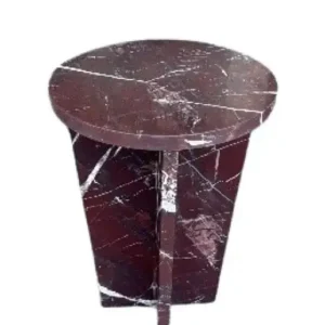 SIDE TABLE - BURGUNDY