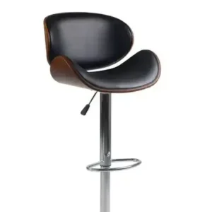 ST 7510 - Bar Stool - Black PU