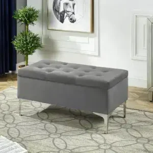IF 6255 - Bench (Grey Velvet)