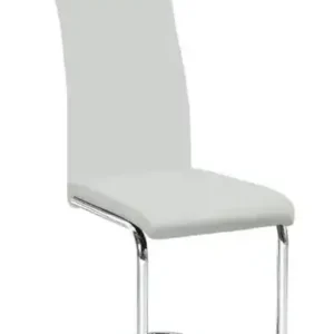 C 1872 - Chair (White PU) — 1 Chair