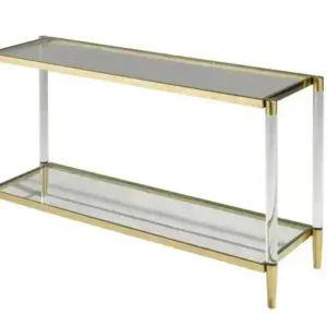 CONSOLE TABLE - GOLD