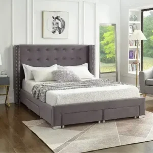 IF 5320 (Grey) - 60" Queen Bed