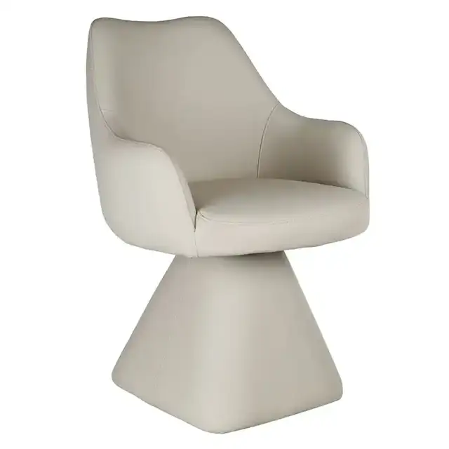 Caprese Swivel Dining and Accent Chair in Beige — 1 Chair