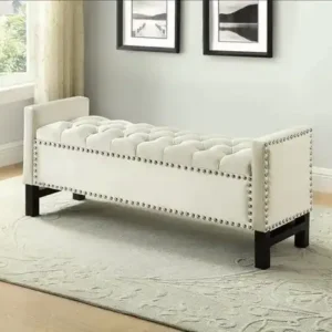 IF 6402 - Bench (Creme Velvet)