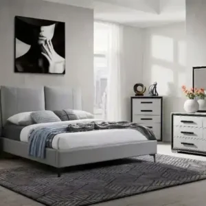IF-5340 (With Amelia Case Goods) - 60" Queen Bedroom Set