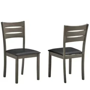 C 1053 - Chair (Black Pu) — 1 Chair