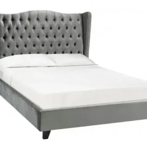 KING PLATFORM BED - GREY