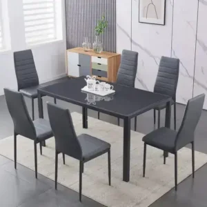 C 5051 - Chair (Grey PU) — 1 Chair