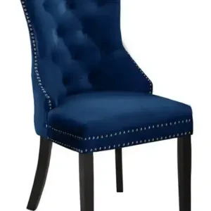 C 1222 - Chair (Blue Velvet) — 1 Chair