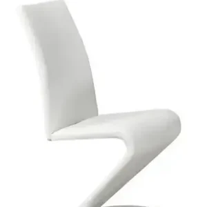 C 1786 - Chair (White PU) — 1 Chair