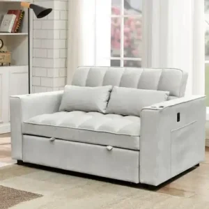 IF 9028 - Sofabed (Grey Fabric)