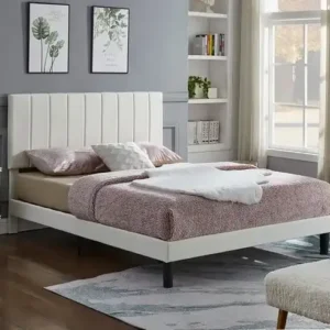 IF 5362 (White PU) - 54" Double Bed