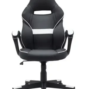 GAMING CHAIR - BLACK/WHITE