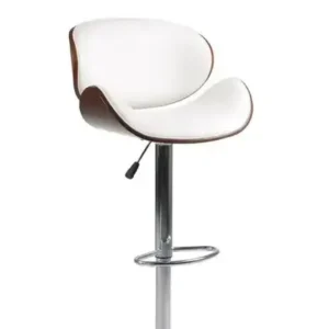ST 7511 - Bar Stool - White PU