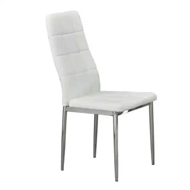 C 1771 - Chair (White PU) — 1 Chair