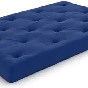 8A Futon Mattress 8" Thickness Deluxe - Blue
