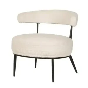 ACCENT CHAIR - CREAM — 1 Chair