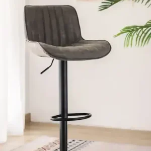 ST 7821 - Bar Stool - Grey PU