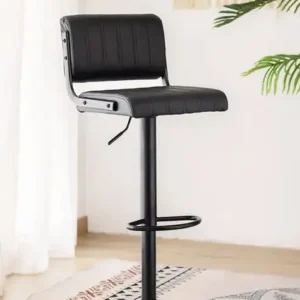 ST 7800 - Bar Stool - Black PU