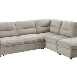RHF SECTIONAL SLEEPER - BEIGE