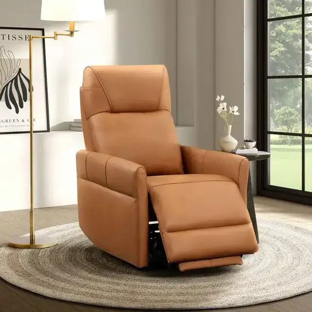 IF 6390 - Recliner (Caramel Leather)