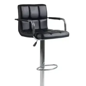 ST 7730-BK - Bar Stool - Black PU
